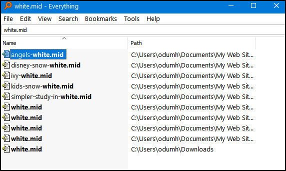 Cloudeight Freeware Pick - Everything Search