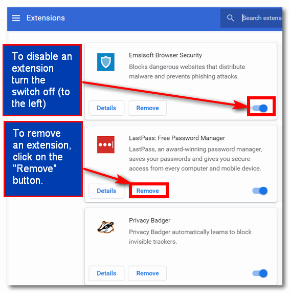 Cloudeight Chrome Tips