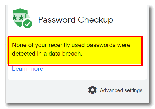 Cloudeight InfoAve Freeware Pick - Password Checkup for Chrome