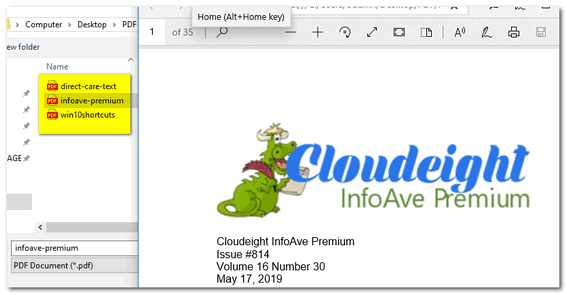 Cloudeight InfoAve Windows Tips and Tricks