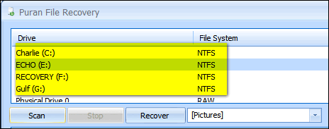 Cloudeight Freeware Pick - Puran File Recovery