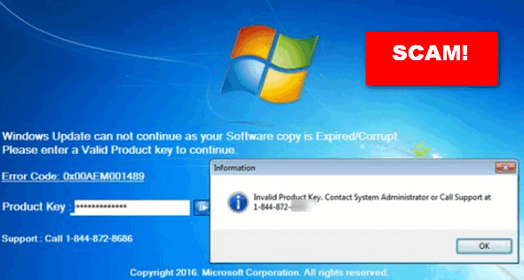 Cloudeight Internet - Watch out for tech support scams.