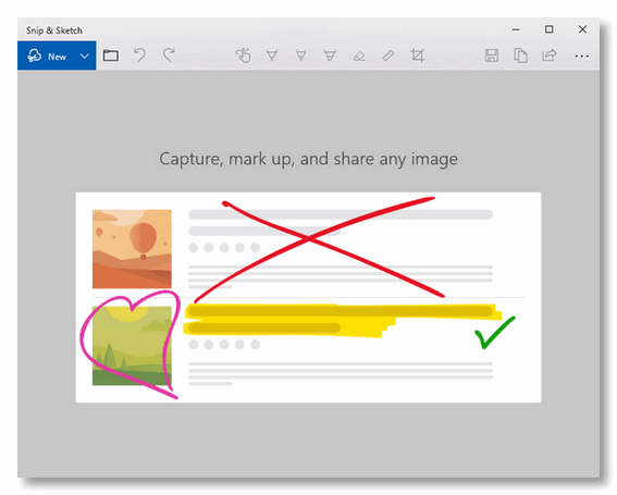 How to screenshot on Windows 10 With Snip & Sketch