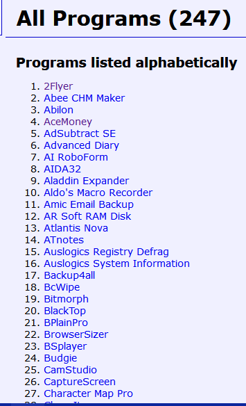 Cloudeight Site Pick - Last Freeware Version