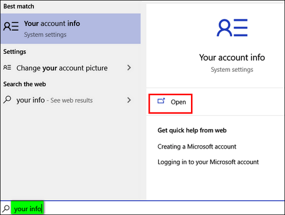 Cloudeight Windows 10 Tips - Your Account Picture