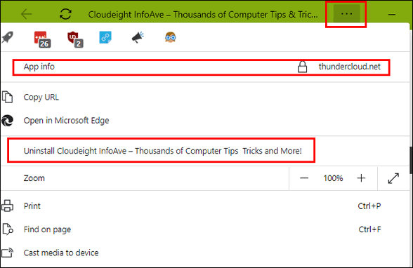 MS Edge Tips by Cloudeight