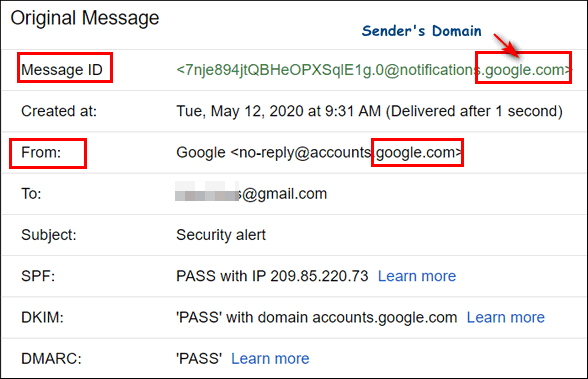 creating a domain reply email for gmail