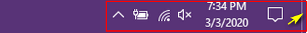The Windows 10 Notification Area - Cloudeight InfoAve