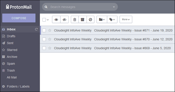 Privacy & ProtonMail Cloudeight Site & Freeware Pick
