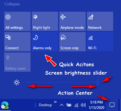 Cloudeight Windows Tips - Action Center