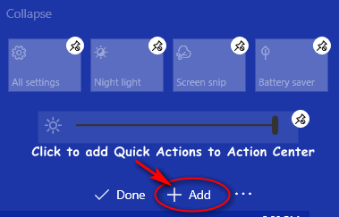 Cloudeight Windows Tips - Action Center