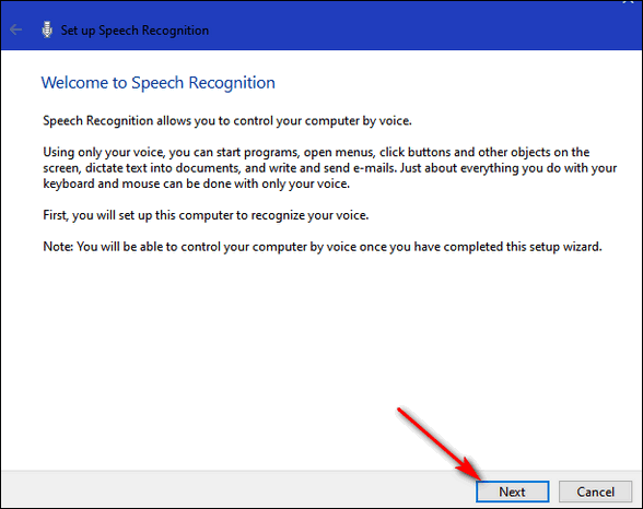 Cloudeight Windows 10 Tips - Speech Recognition