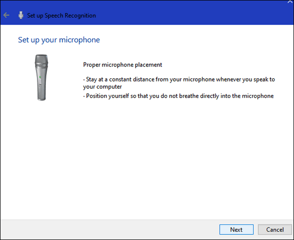 Cloudeight Windows 10 Tips - Speech Recognition