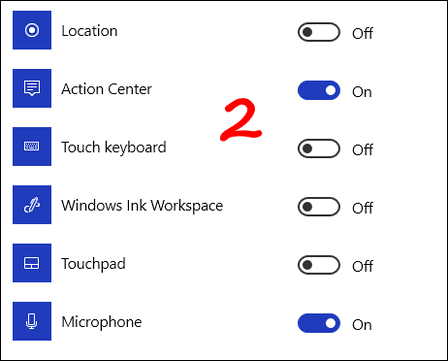 Turn System Icons On or Off - Cloudeight InfoAve Windows 10 tips