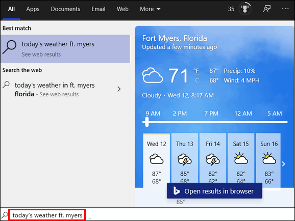 Cloudeight Windows 10 tips - Taskbar Search