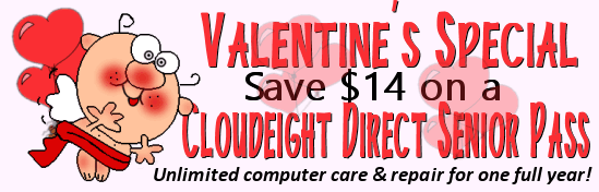 Cloudeight Valentine's Sale - Senior Pass