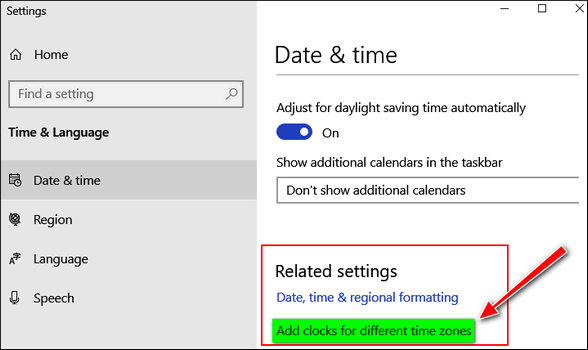 add utc clock on windows