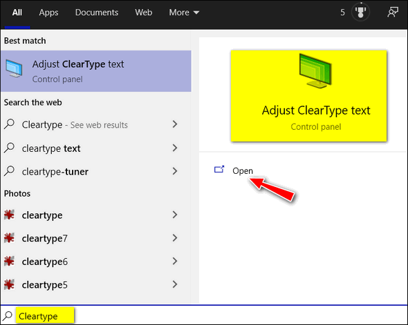 Cloudeight Windows 10 Tip - The ClearType Tuner