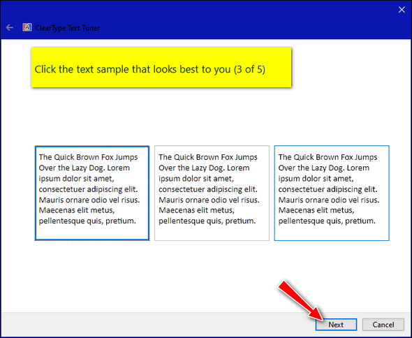 Cloudeight Windows 10 Tip - The ClearType Tuner