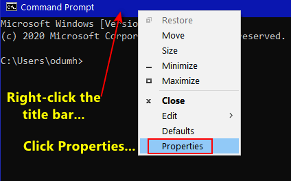 Cloudeight - Customizing the Windows Command Prompt