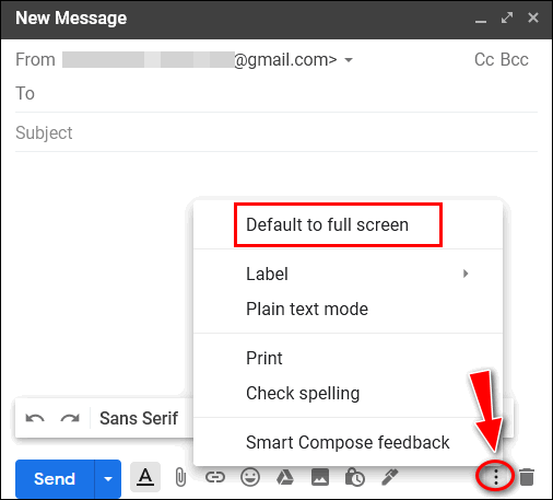 Gmail Compose Window Default Size - Cloudeight