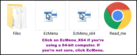 Click to run Easy Context Menu - Cloudeight Freeware Pick