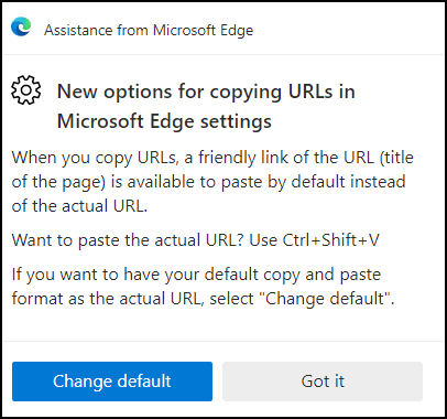 Microsoft Edge Makes Friendly URLS - Cloudeight