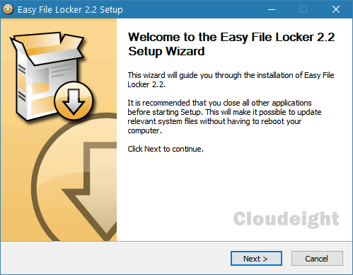 Cloudeight InfoAve - Easy File Locker