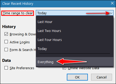 Clear Firefox Cache/History - Cloudeight InfoAve
