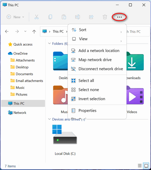 Windows 11 File Explorer -Cloudeight