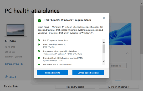 PC Health Check - Cloudeight 