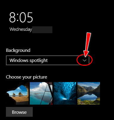 Windows 10 Tips - Cloudeight - Lock screen background