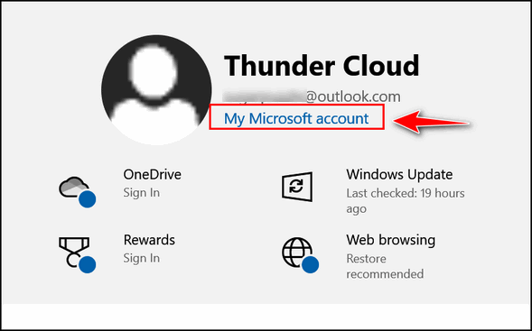 Change your display name on Windows 10 - Cloudeight InfoAve
