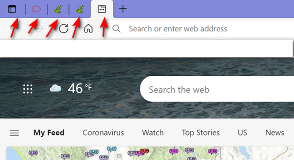 Pinned Tabs in Edge - Cloudeight