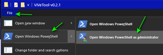 PowerShell from File Explorer - Cloudeight Windows 10 Tips