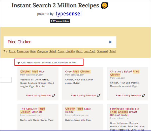 Cloudeight Site Pick - Instant Search 2 Million Recipes