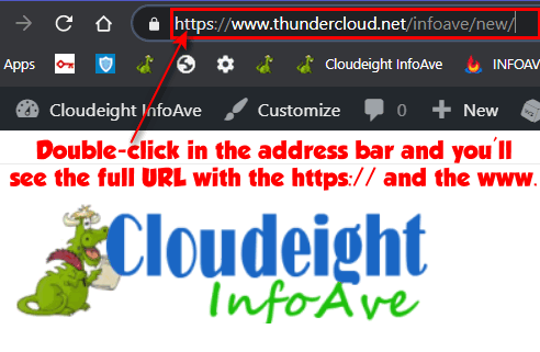 Cloudeight InfoAve Chrome Tips