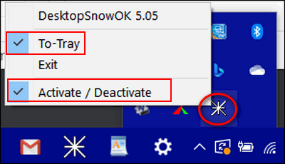 Cloudeight InfoAve Freeware Pick DesktopSnowOK
