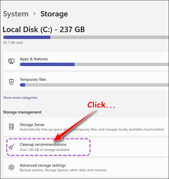 Cloudeight Windows 11 Storage Sense