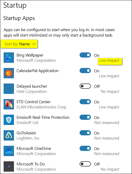 View And Control Windows Startup Apps Using Settings Cloudeight Infoave