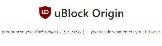 Cloudeight Freeware Pick - uBlock Origin