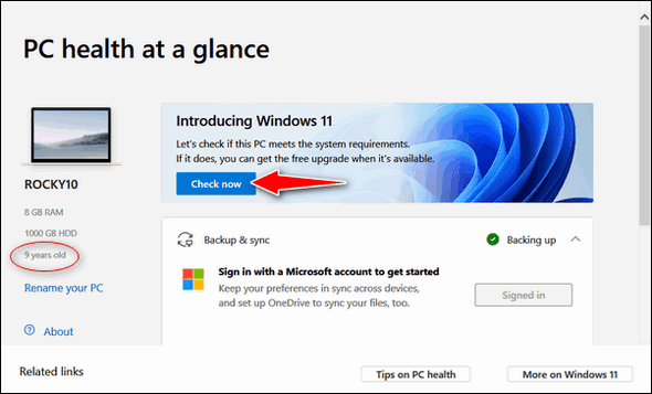 How to Run a Windows 11 Compatibility Check on Your PC