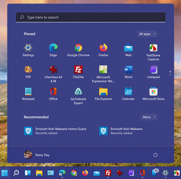 Cloudeight on Windows 11