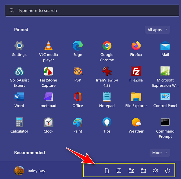 All About the Windows 11 Start Menu -Cloudeight