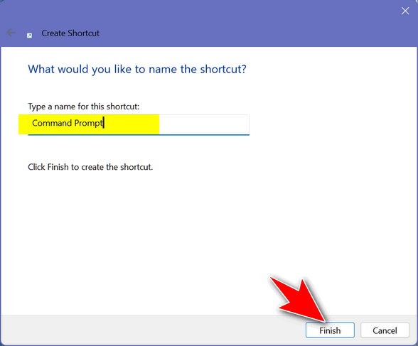 Create Admin Command Prompt Shortcut - Cloudeight InfoAve