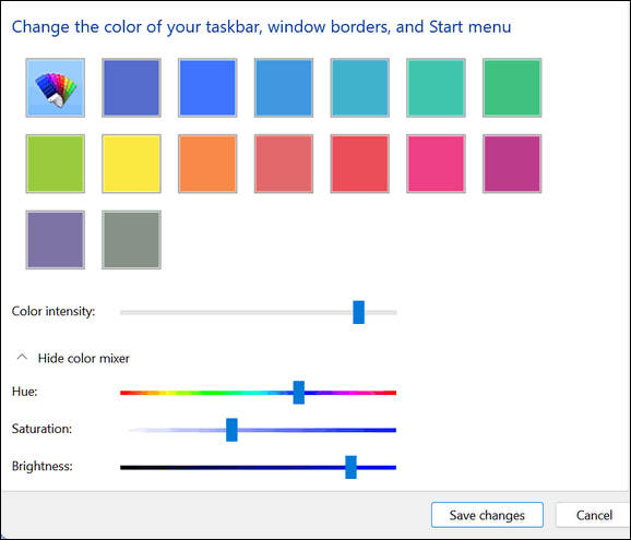 Colorize Windows 11 - Cloudeight InfoAve