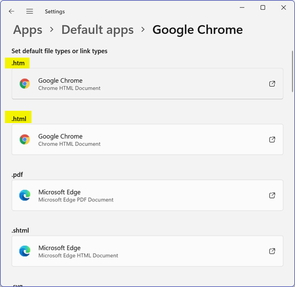 Changing Default Browsers in Windows 11 - Cloudeight InfoAve