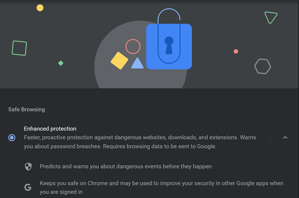 Chrome's Enhanced Security - Cloudeight 