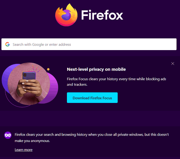 Mozilla Firefox -Cloudeight InfoAve