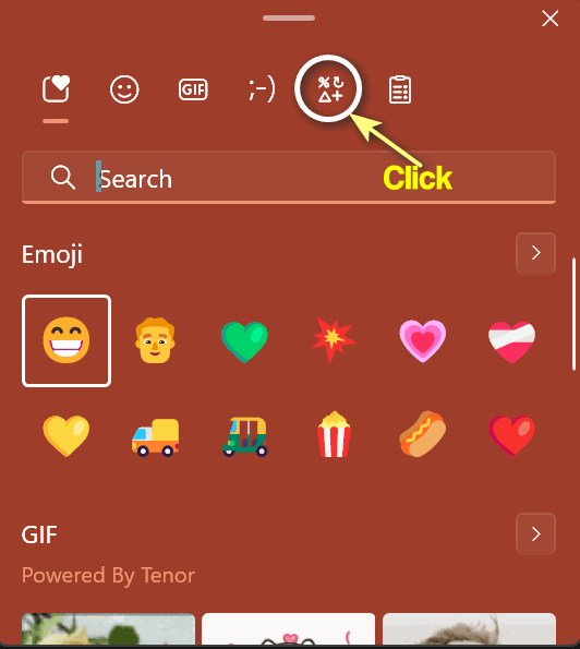 Emoji pad symbols - Cloudeight InfoAve